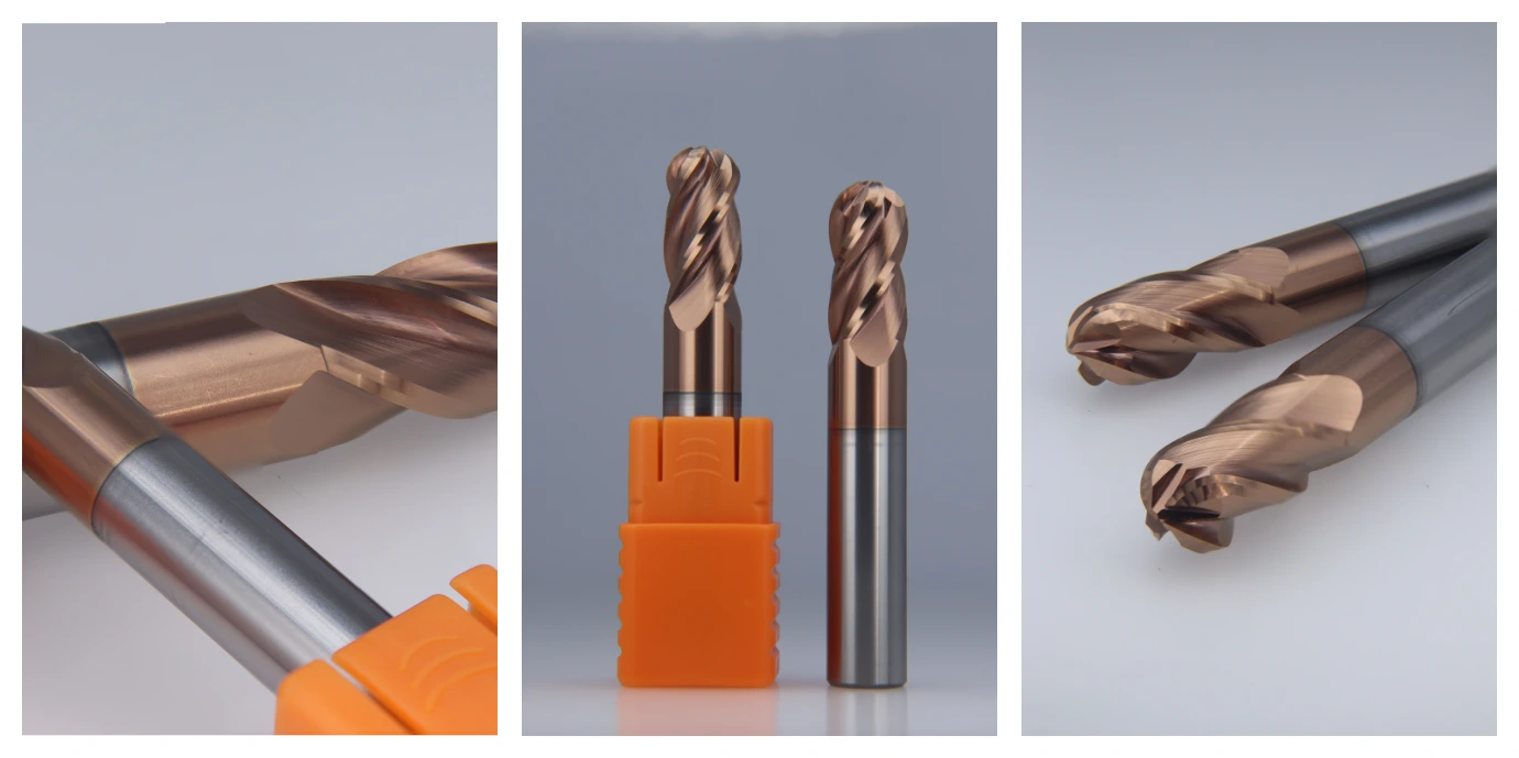 HRC55 ball nose end mill