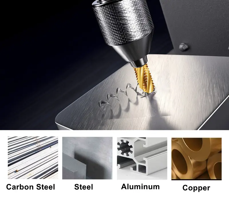 Thread Spiral Helical Flute Machine Taps