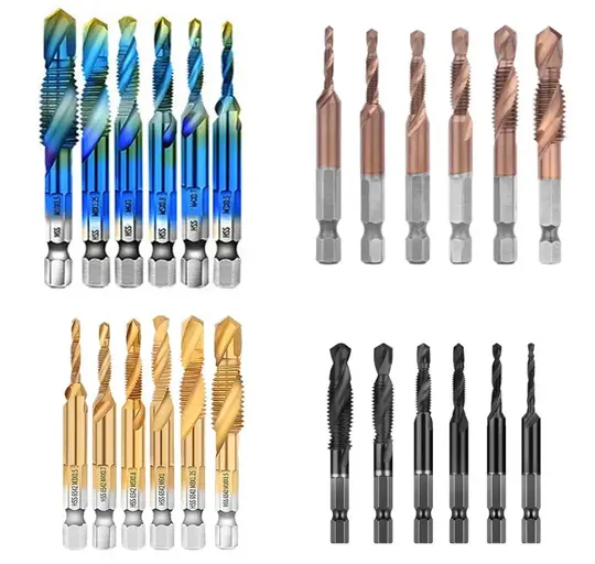 4341 HSS combination bits PVC wood