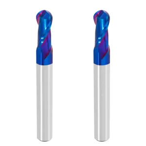 2 Flute Ball Nose End Mills